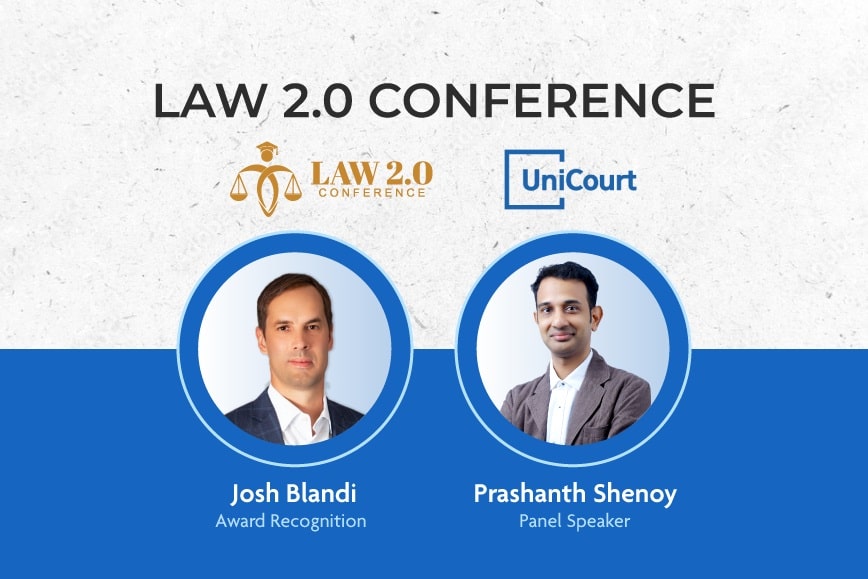 UniCourt at the Law 2.0 Conference in Dubai and Las Vegas